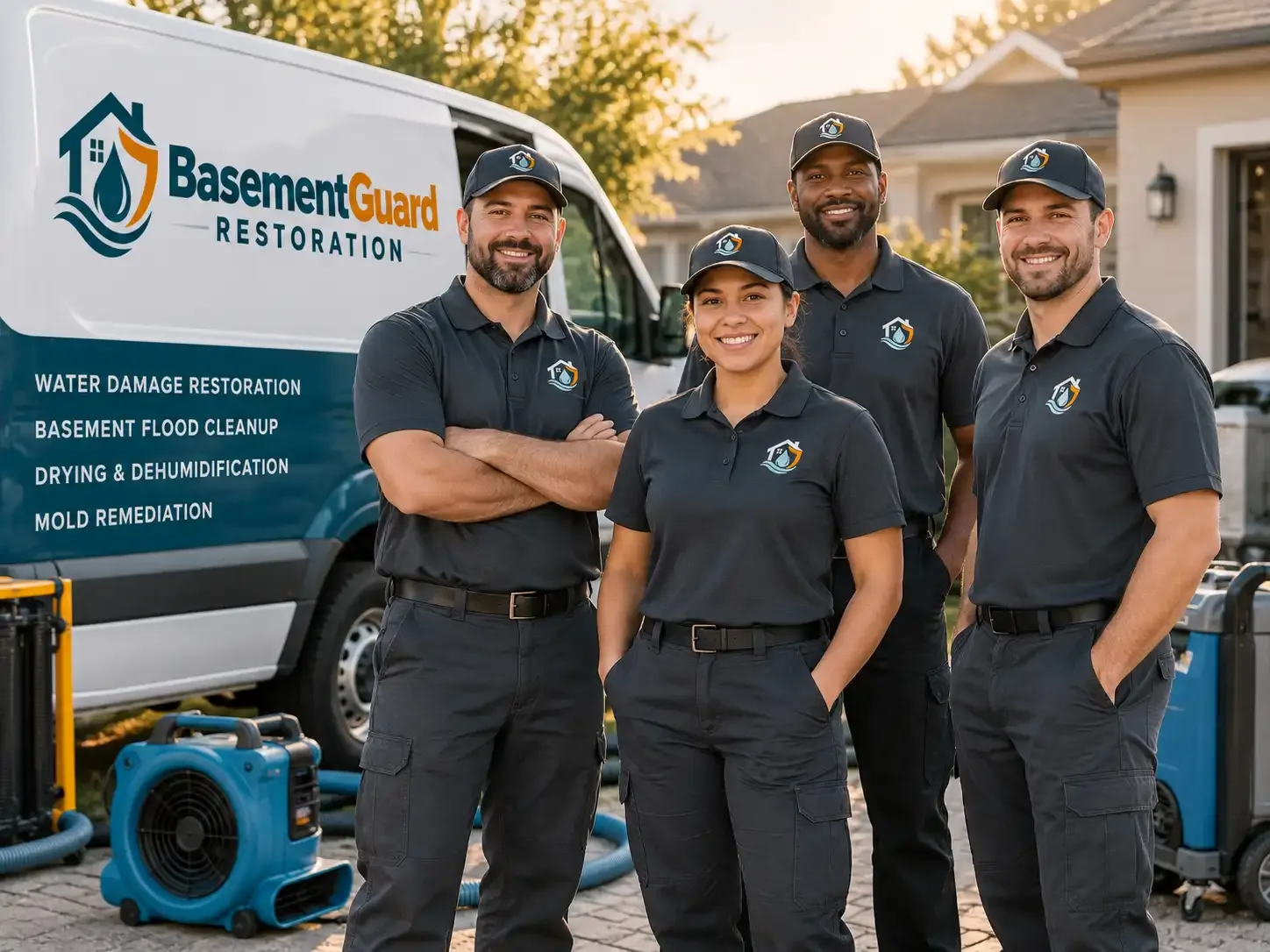 Basement Water Damage Restoration company in Maskell, NE